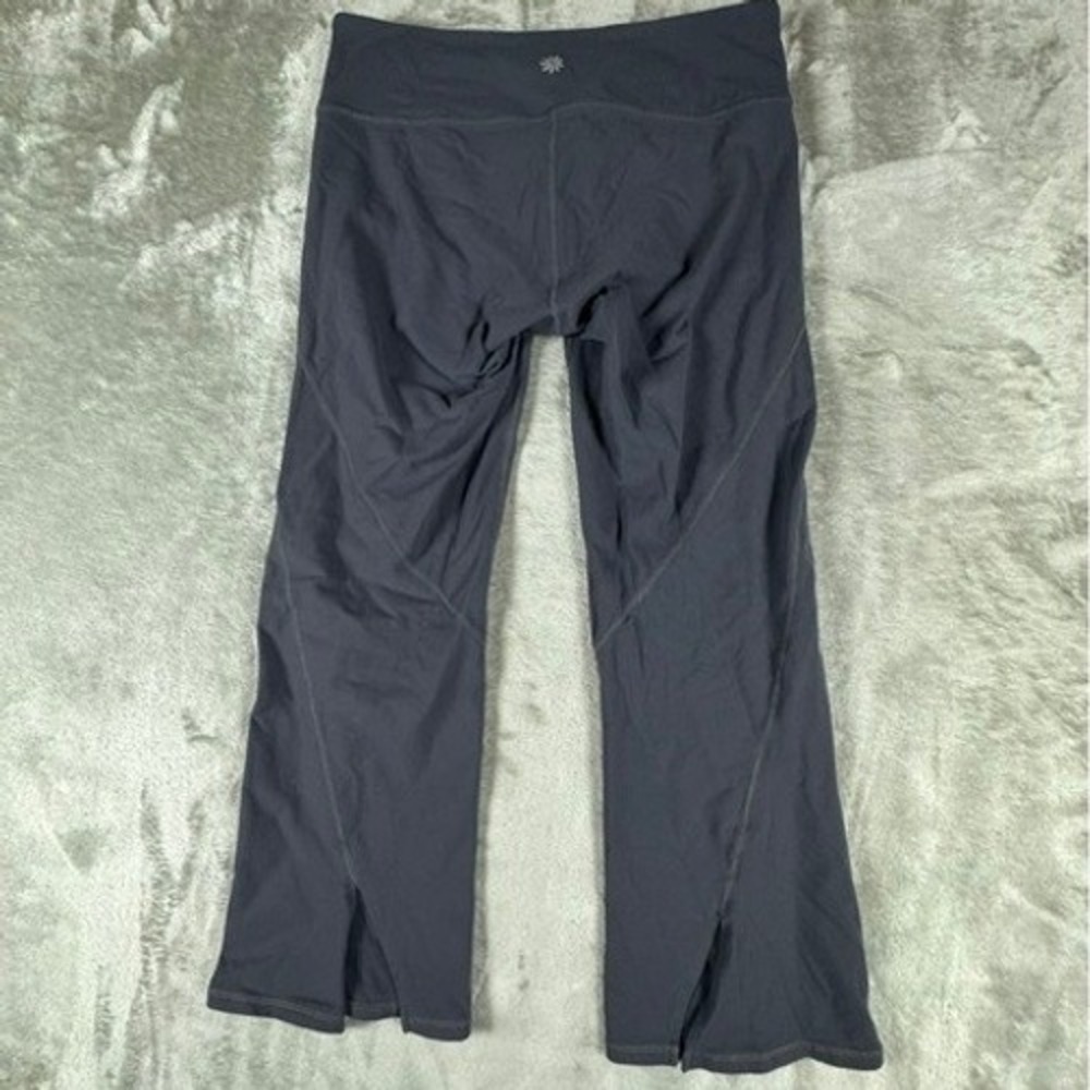 Athleta Yoga Pants Womens ST Gray Flare Split Hem Activewear - Picture 2 of 11